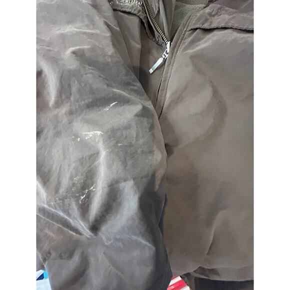 Columbia Mens Tall Brown & Olive Full-Zip Jacket With Fleece Lining Size LT - Picture 6 of 7